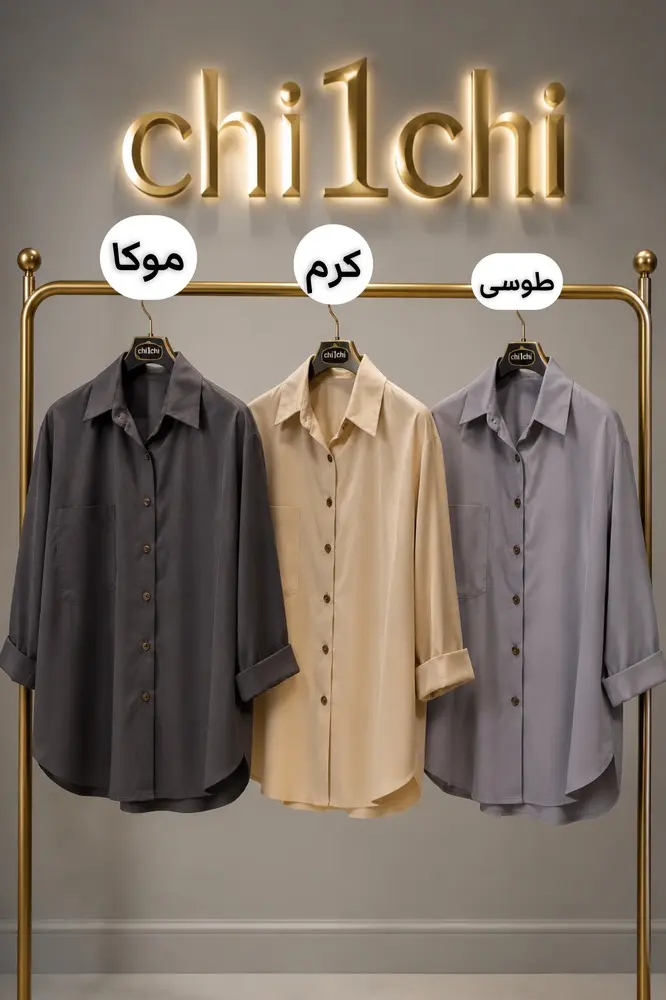 شومیز پری یقه شکاری
